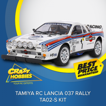 Tamiya RC Lancia 037 Rally - TA02-S Kit *SOLD OUT*