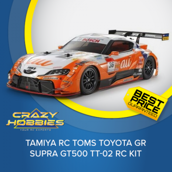 Tamiya RC Toms Toyota GR Supra GT500 TT-02 RC Kit *IN STOCK*