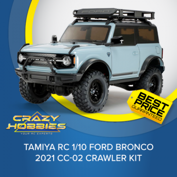 Tamiya RC 1/10 Ford Bronco 2021 CC-02 Crawler Kit *SOLD OUT*