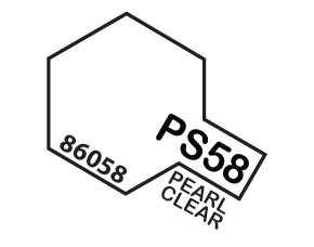 Tamiya PS-58 Polycarbonate Spray Pearl Clear