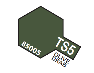 Tamiya Spray Lacquer TS5-Olive Drab