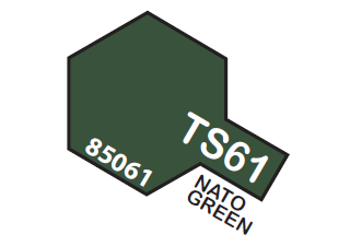 Tamiya Spray Lacquer TS61-Nato Green