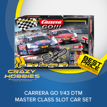 Carrera Go 1/43 DTM Master Class Slot Car Set *SOLD OUT*