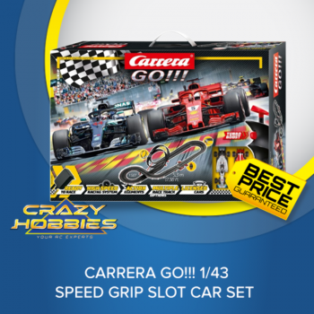 Carrera GO!!! 1/43 Speed Grip Slot Car Set *IN STOCK*