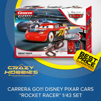 Carrera GO Disney Pixar Cars Rocket Racer Slot Car Set *IN STOCK*