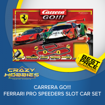 Carrera Go!!! Ferrari Pro Speeders Slot Car Set *SOLD OUT*