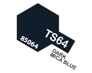 Tamiya Spray Lacquer TS64-Dark Mica Blue