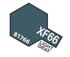 TAMIYA ENAMEL MINI XF66 LIGHT GRAY 1/3 OZ