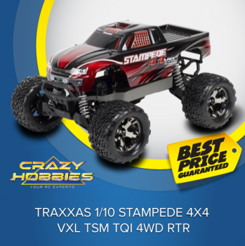 Traxxas 1/10 Stampede 4X4 VXL TSM TQi 4WD RTR  *SOLD OUT*