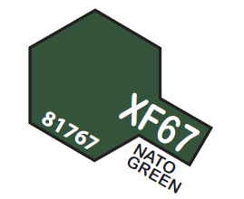 Tamiya Acrylic Mini XF67 Nato Green 1/3 oz