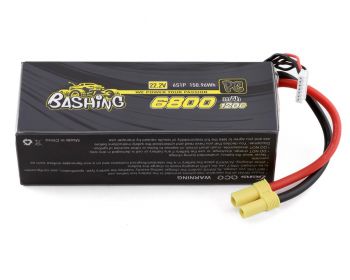 Gens Ace Bashing Pro 22.2V 6800mAh 6s LiPo Battery Pack 120C w/EC5 Connector