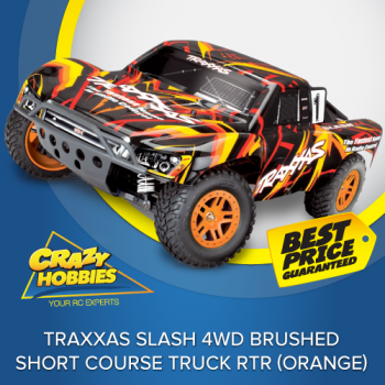 Traxxas Slash 4x4 4WD Brushed Short Course Truck RTR (Orange) *SOLD OUT*