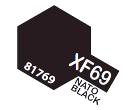 Tamiya Acrylic Mini XF69 Nato Black 1/3 oz