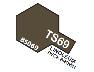 Tamiya Spray Lacquer TS69-Linoleum Deck Brown
