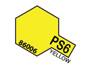 Tamiya PS-6 Polycarbonate Spray Yellow