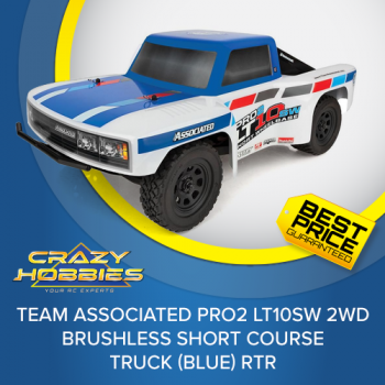 Team Associated Pro2 LT10SW Brushless Short Course Truck (Blue) RTR