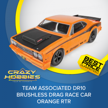 Team Associated DR10 Brushless Drag Race Car Orange RTR *IN STOCK*