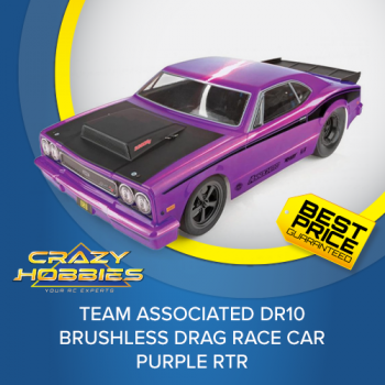 Team Associated DR10 Brushless Drag Race Car Purple RTR *IN STOCK*