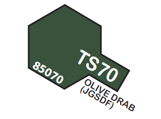 Tamiya Spray Lacquer TS70-Olive Drab