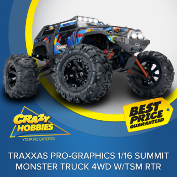 Traxxas Pro-Graphics 1/16 Summit Monster Truck 4WD W/TSM RTR*SOLD OUT*