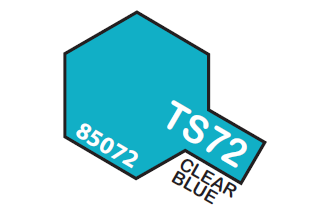 Tamiya Spray Lacquer TS72-Clear Blue