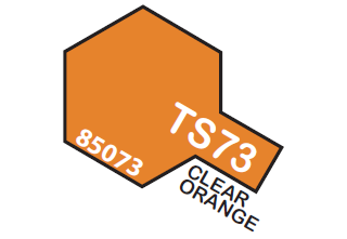 Tamiya Spray Lacquer TS73-Clear Orange