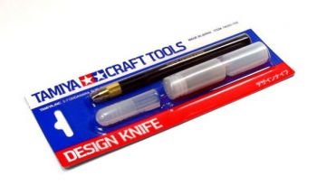 Tamiya  Design Knife w/Spare Blades 