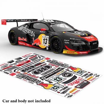 Bodyworx Decal Audi R8 Battlefield 4 1/10