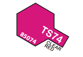 Tamiya Spray Lacquer TS74-Clear Red