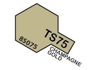 Tamiya Spray Lacquer TS75-Champange Gold