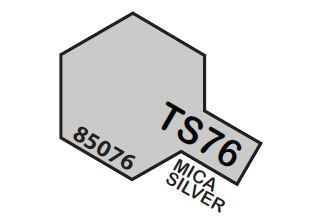 Tamiya Spray Lacquer TS76-Mica Silver