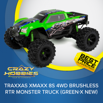 Traxxas XMaxx 8S 4WD Brushless RTR Monster Truck (Green-X NEW) *SOLD OUT*