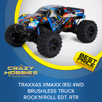 TRAXXAS XMAXX (8S) 4WD BRUSHLESS TRUCK Rock'n'Roll EDT. RTR *SOLD OUT*