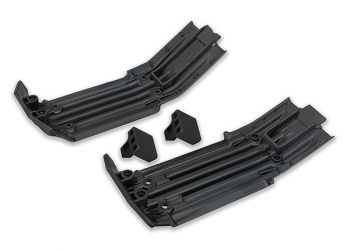Traxxas Skidplate, front (1), rear 