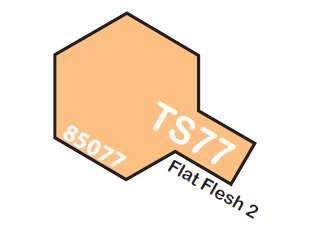 Tamiya Spray Lacquer TS77-Flat Flesh 2
