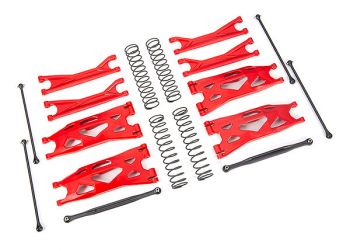 Traxxas X-Maxx WideMaxx Suspension Kit (Red)