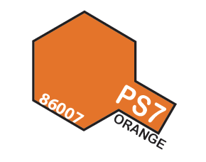 Tamiya PS-7 Polycarbonate Spray Orange