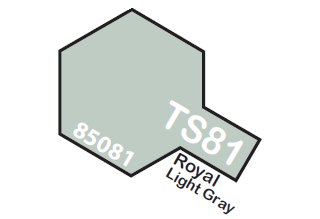 Tamiya Spray Lacquer TS81-Royal Light Gray