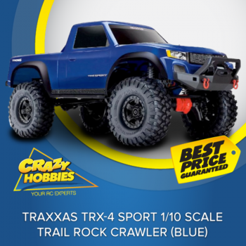 Traxxas TRX4 Sport 1/10 Scale Trail Rock Crawler (Blue) RTR *SOLD OUT*