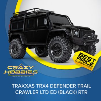 Traxxas TRX4 Defender Trail Crawler LTD ED (Black) RTR *SOLD OUT*