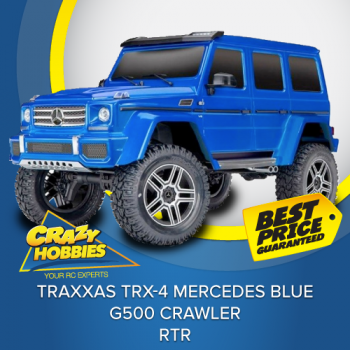 Traxxas TRX4 Mercedes Blue G500 Crawler RTR  *SOLD OUT*
