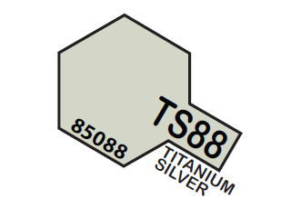 Tamiya Spray Lacquer TS88-Titanium Silver