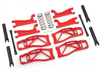 TRAXXAS MAXX Suspension kit, WideMaxx™, Red