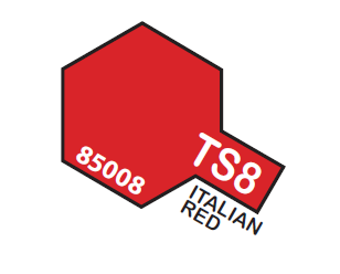 Tamiya Spray Lacquer TS8-ltalian Red