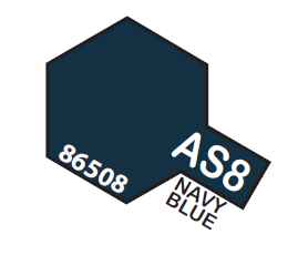 TAMIYA AS-8 SYNTHETIC -LACQUER SPRAY NAVY BLUE *SOLD OUT*