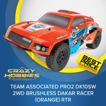 Team Associated Pro2 DK10SW 2WD Brushless Dakar Racer (Orange) RTR *IN STOCK*