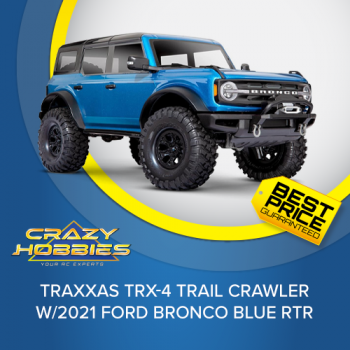 Traxxas TRX-4 Trail Crawler w/2021 Ford Bronco Blue RTR *SOLD OUT*