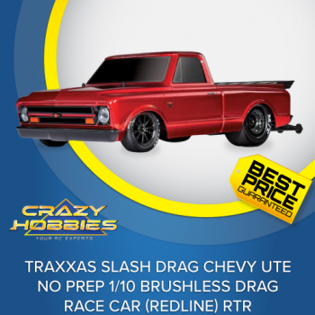 Traxxas Drag Chevy Ute No Prep Brushless Drag Car (Red) RTR *SOLD OUT*