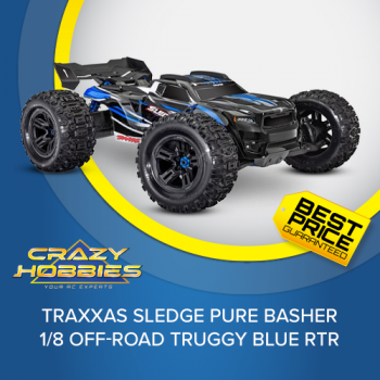 Traxxas SLEDGE Pure Basher 1/8 Off-Road Truggy Blue RTR *SOLD OUT*