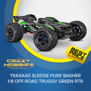 Traxxas SLEDGE Pure Basher 1/8 Off-Road Truggy Green RTR *SOLD OUT*